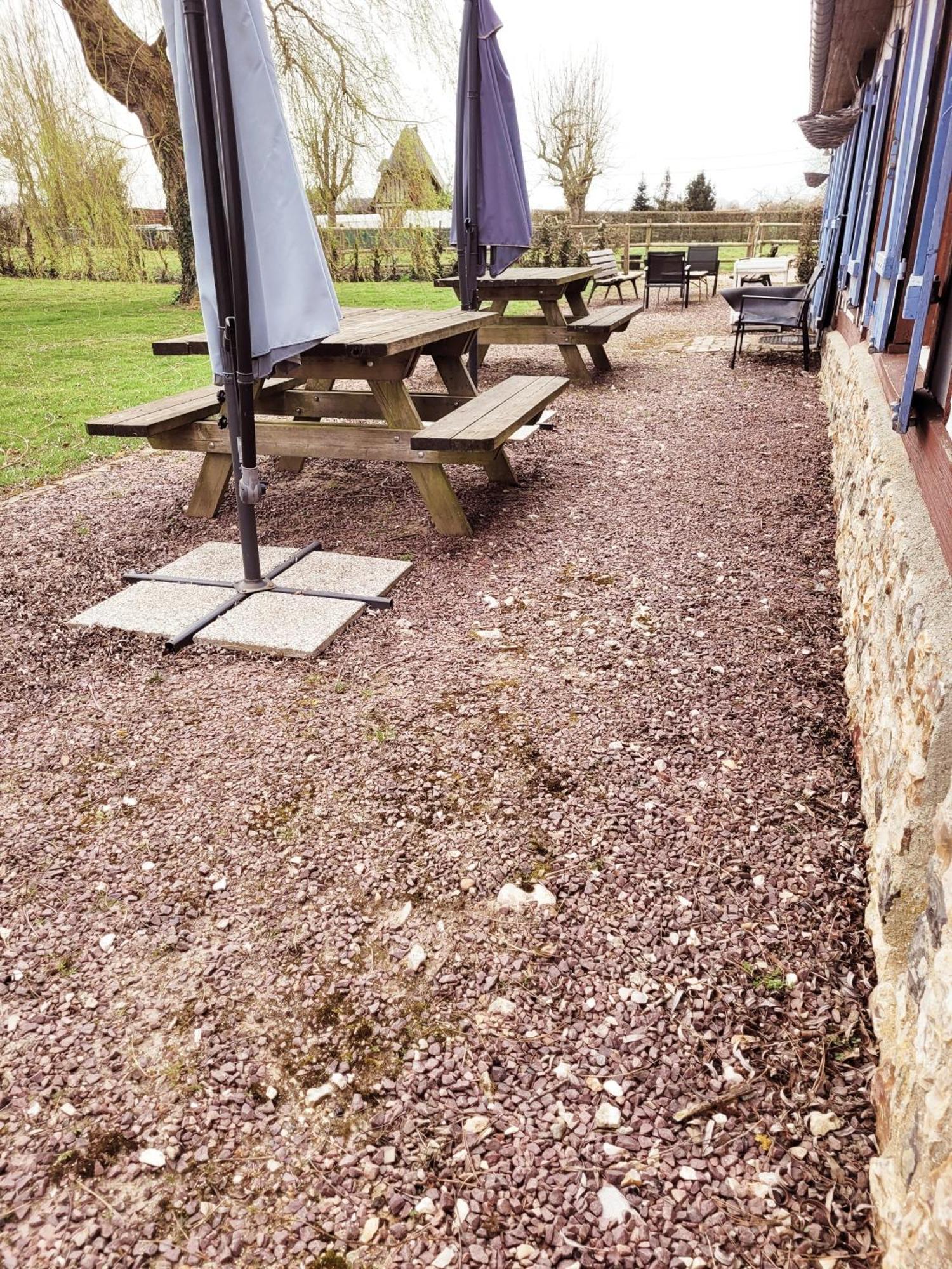 Gîte des Etourniaux La Poterie-Mathieu Extérieur photo